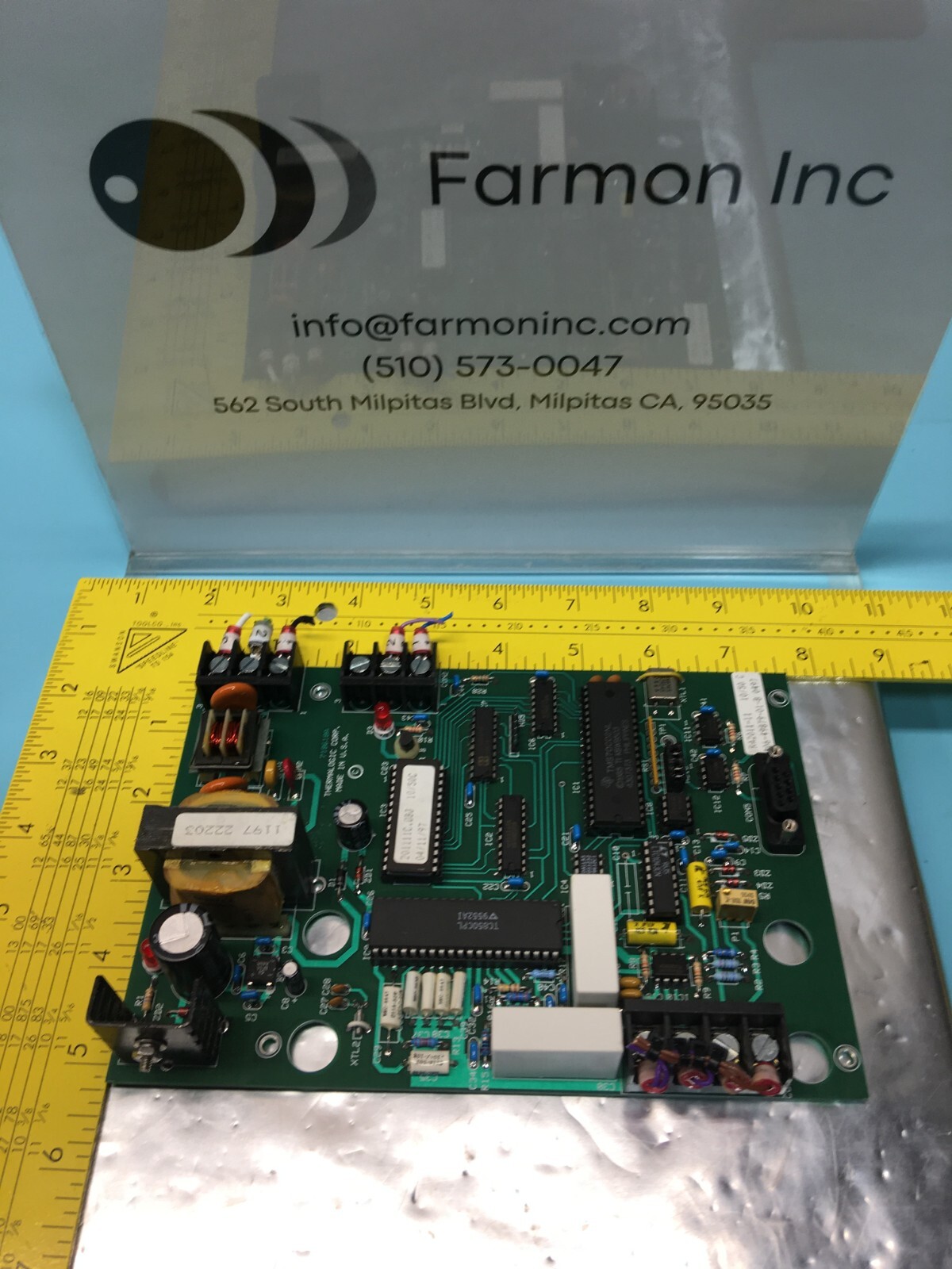 THERMALOGIC SVG 06-49879-01-B RA2011-11 PCB BOARD 90S DUV, 155834