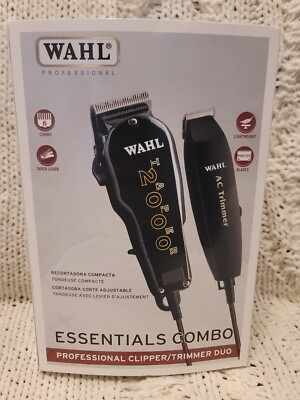 Wahl #8329 Professional Essentials Combo with Taper 2000 Clipper and AC Trimmer