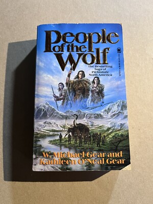 PEOPLE OF THE WOLF by W. Michael Gear & Kathleen O'Neal Gear 1990 Tor paperback