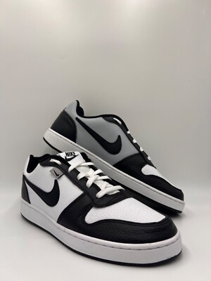 Nike Ebernon Low Prem. Herren EU 44 / Sneaker weiß-grau-schwarz Schuhe Leder