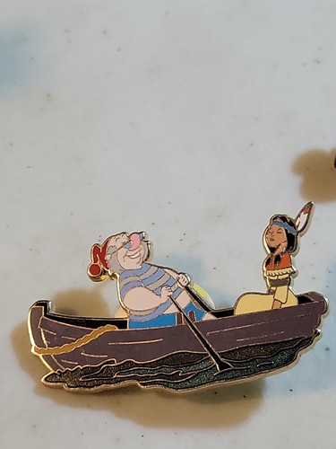 Disney Pin 95163 DS - Smee & Tiger Lilly - Peter Pan - 60th Disney Pin 95163 DS - Smee & Tiger Lilly - Peter Pan - 60th