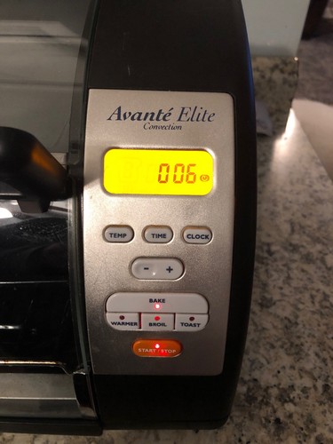 T-Fal Avante Elite Convection Oven-6 Slice Toaster/Warmer Compartment-OT8085002