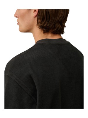 Pre-owned C.p. Company Man Long Sleeve Sweatshirt Nero 18587