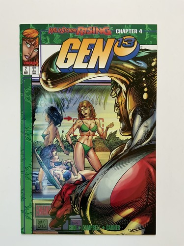 GEN 13 Comic Issue 2 1995 Image Comics First print NM Includes Cards GEN 13 Comic Issue 2 1995 Image Comics First print NM Includes Cards