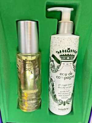 Sisley Eau De Campagne Women Perfume EDT Spray 3.3 & Shower Gel 8.4 oz Gift Set