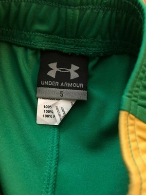 NWT's!!! Boy's UNDER ARMOUR Gold/Green Athletic Shorts - Size 5