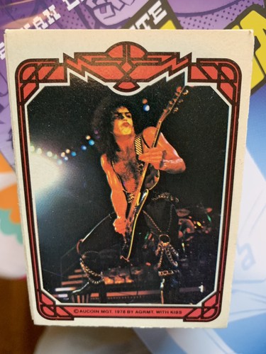 Kiss Cards Complete Set 1978 Donruss Series 1 Trading Cards