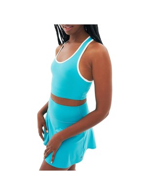Спортивный бюстгальтер Sport Bra XS со встроенным бюстгальтером Aqua с разрезами 59