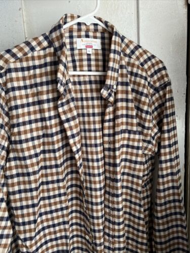 FW16 Supreme Aquascutum Waterproof Club Jacket Plaid Size FW16 Supreme Aquascutum Waterproof Club Jacket Plaid Size