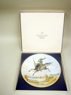Limoges Le Cheval Magique (The Magic Horse) Collector Plate MIB 1979