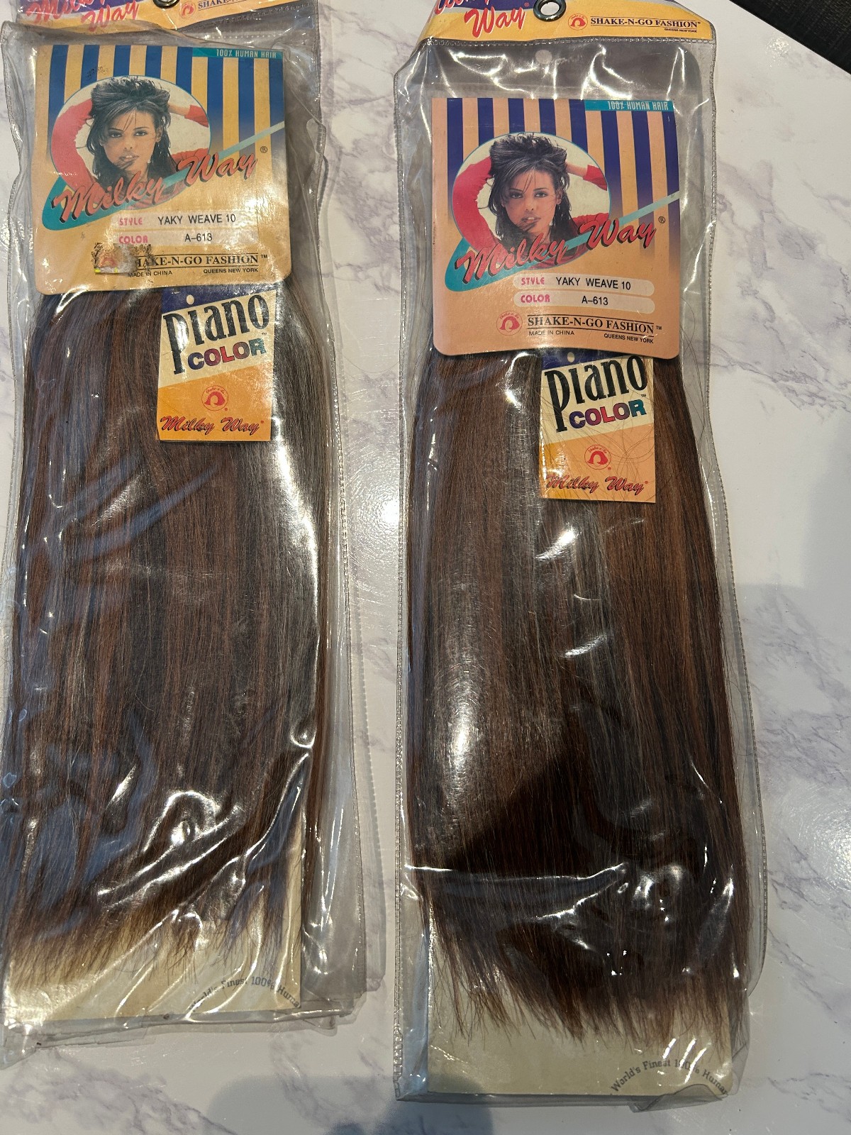 Milkyway 100% Human Hair Yaki Weave 10