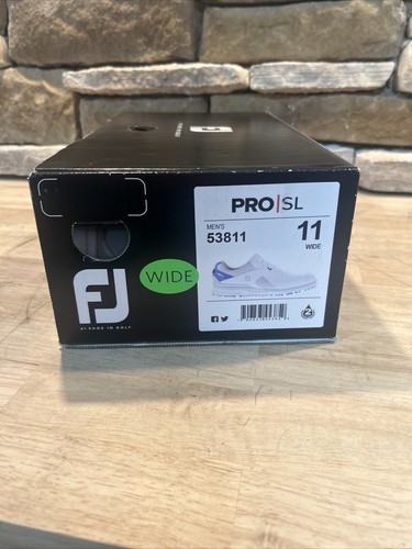 FootJoy Pro SL Spikeless Golf Shoes 53811 Mens Sz 11 Wide