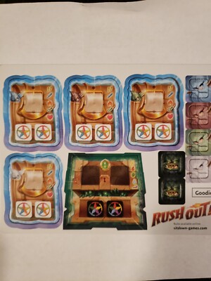 Rush Out Dice Tower 2022 Promo!  New!  Discounted Shipping Available!