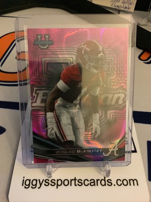 Kool-Aid McKinstry PINK LAVA 87/100 REFRACTOR 2022-23 Bowman’s Best University