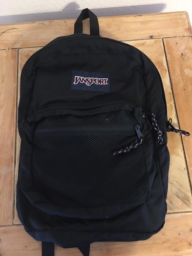 jansport backpack black | eBay