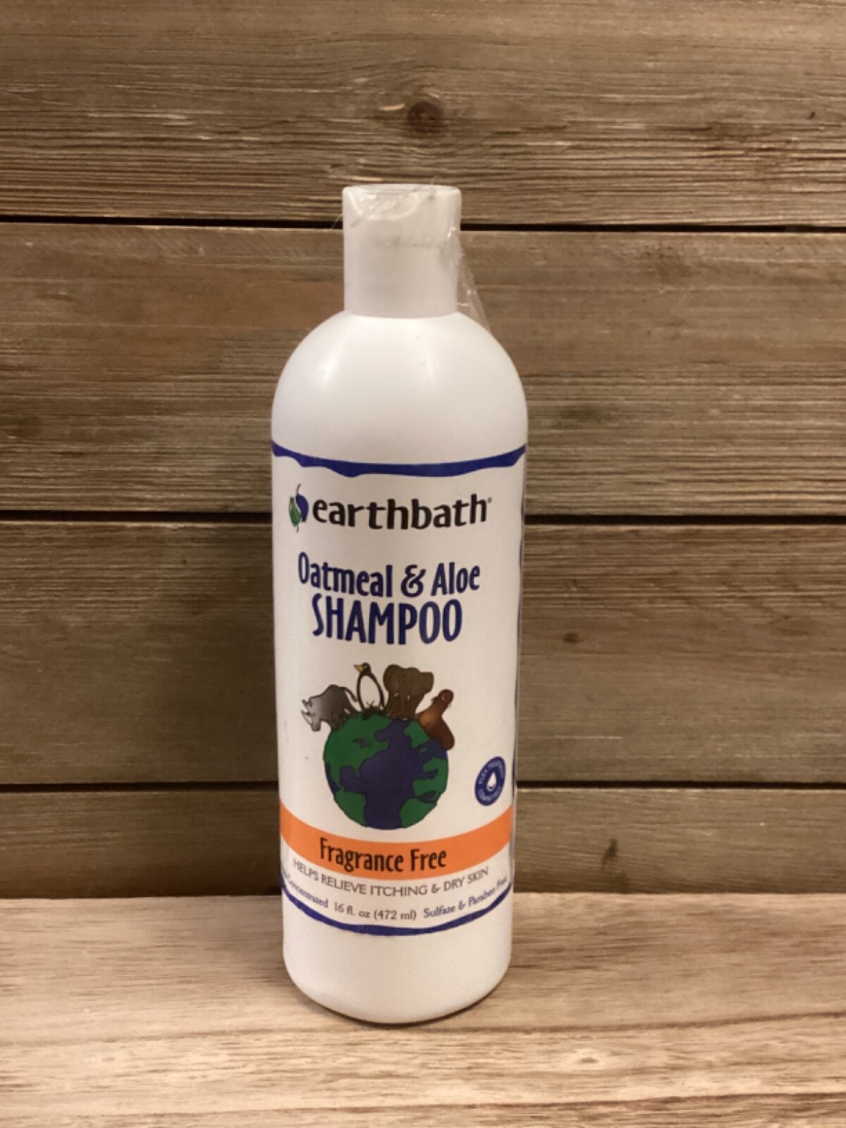 Earthbath Pet Oatmeal & Aloe Shampoo~ Fragrance Free~ Itchin