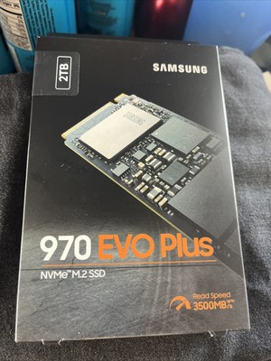 NEW Samsung 970 EVO Plus SSD 2TB M.2 NVMe Internal Solid State  MZ-V7S2T0B/AM