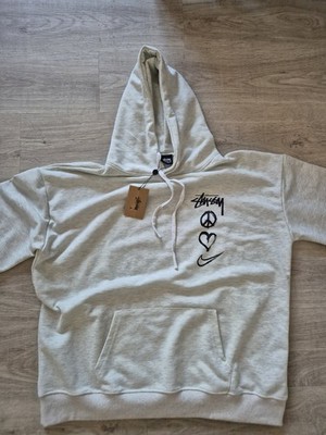 Felpa Stüssy X Nike, Peace, Love And Swoosh.