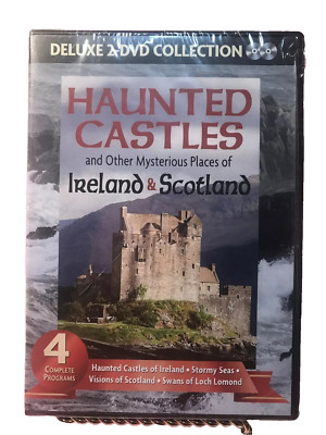 HAUNTED CASTLES and Other Mysterious Places of Ireland & Scotland Deluxe 2-DVD