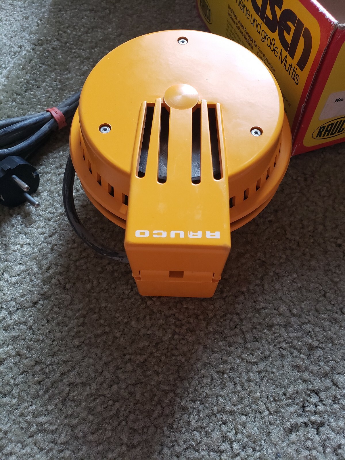 Vintage Waffle Maker From Germany w/ Box