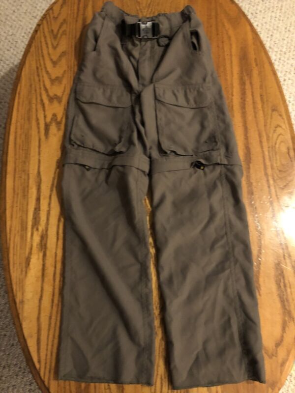 Boy Scouts of America BSA Green Switchback Convertible Uniform Pants Sz Youth S