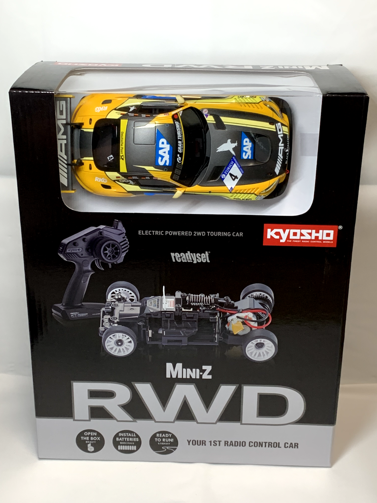 Kyosho Mini-Z AMG GT3 No.4 24H Nurburgring 2018 Body Set-MZP
