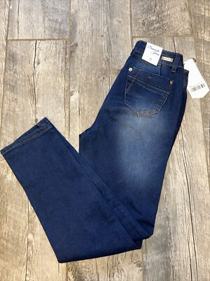 Diamante Jeans  Denim Western Bootcut High Rise Women Size 11 Juniors