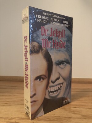 Dr. Jekyll And Mr. Hyde -VHS- (1989) Sealed