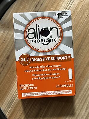 Align Probiotic 24/7 Digestive Support 42 capsules, brand new, Exp: 2026