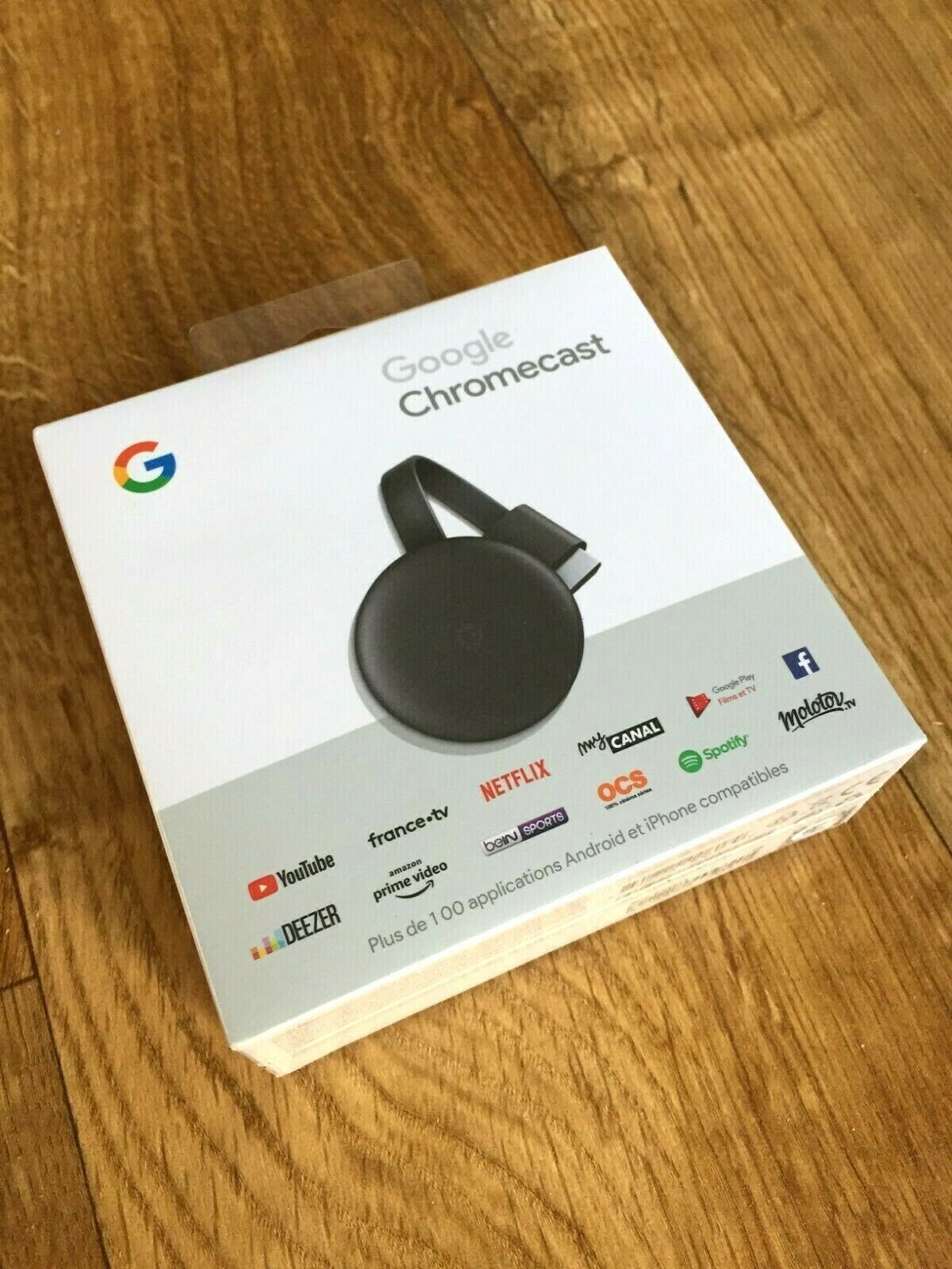 GOOGLE CHROMECAST Full HD 1080p - Media Streaming HDMI TV