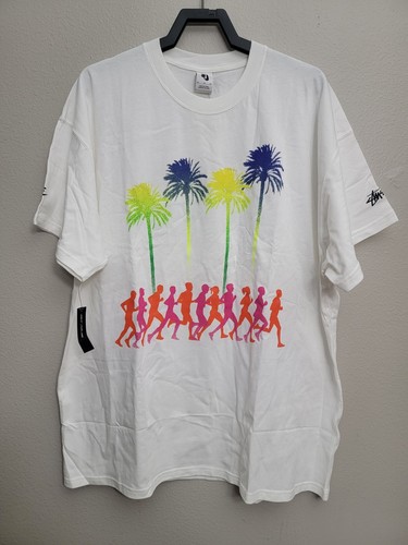 Nike x Stussy Douglas Firs To Palm Trees T-Shirt Top Men Nike x Stussy Douglas Firs To Palm Trees T-Shirt Top Men