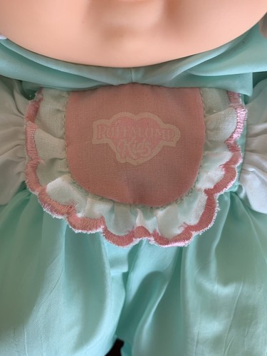 Vintage Fisher Price Mint Green Puffalump Kids Sherri Plush Doll