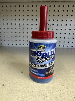 Big Blu Microleak Detector. Brush-On. 8 oz. Freeze Resistant.