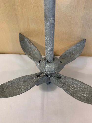 Collapsible Boat Anchor Vintage Antique Nautical Decor Beach Boat Sailing Heavy