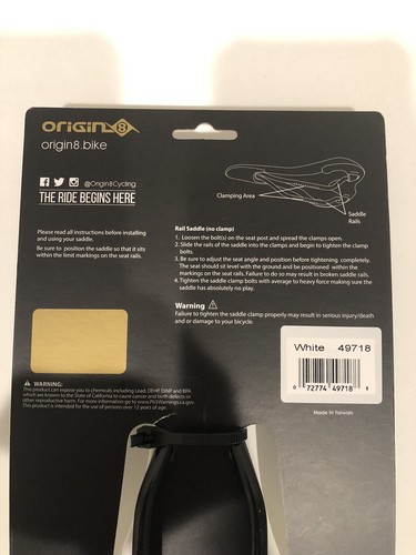 Origin8 Pro Uno Bike Saddle