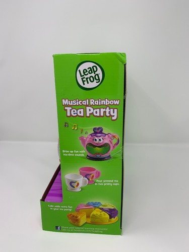 LeapFrog Musical Rainbow Tea Party Children's Play Set, Toy ~ NEW - 2597 - Read