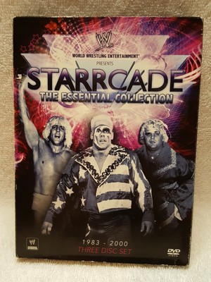 WCW STARRCADE THE ESSENTIAL COLLECTION WWE 3-Disc Set Flair Goldberg Hogan Sting