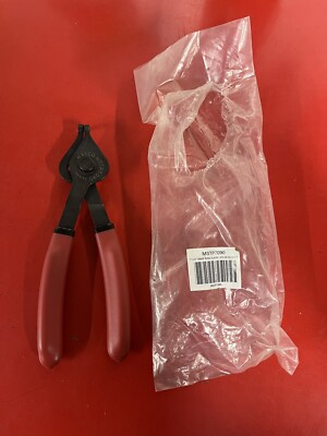 New MATCO TOOLS  - Snap Ring Pliers, 90 degree, Red Handle, Part# MSTP7090