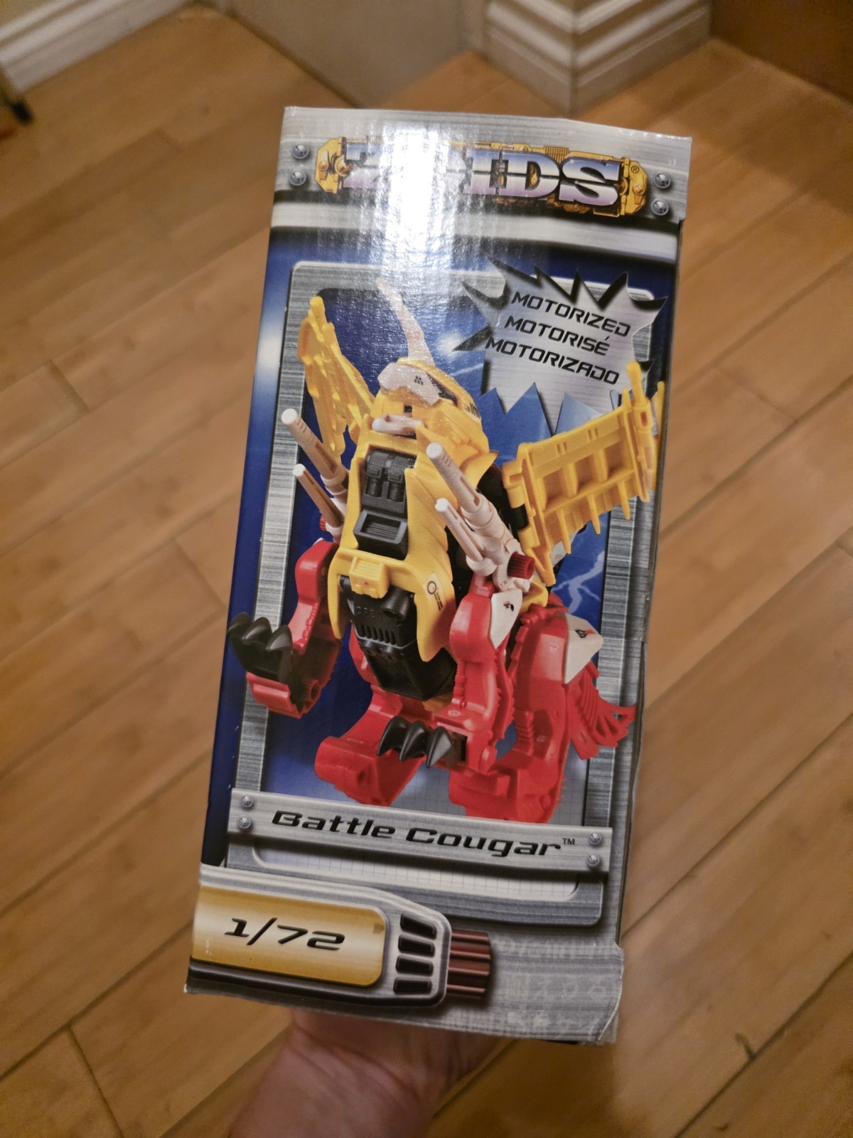 Zoids Battle Cougar #111 Hasbro Model Kit Motorized New In Box Rare 2003 Mint