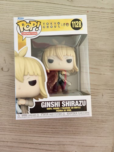 Funko Pop! Vinyl-Figur: Tokyo Ghoul – Ginshi Shirazu, 9,5 Cm, Inkl. Schutzbox Für Sammler