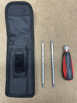 Axis Communications 4 in 1 security screwdriver torx set with pouch