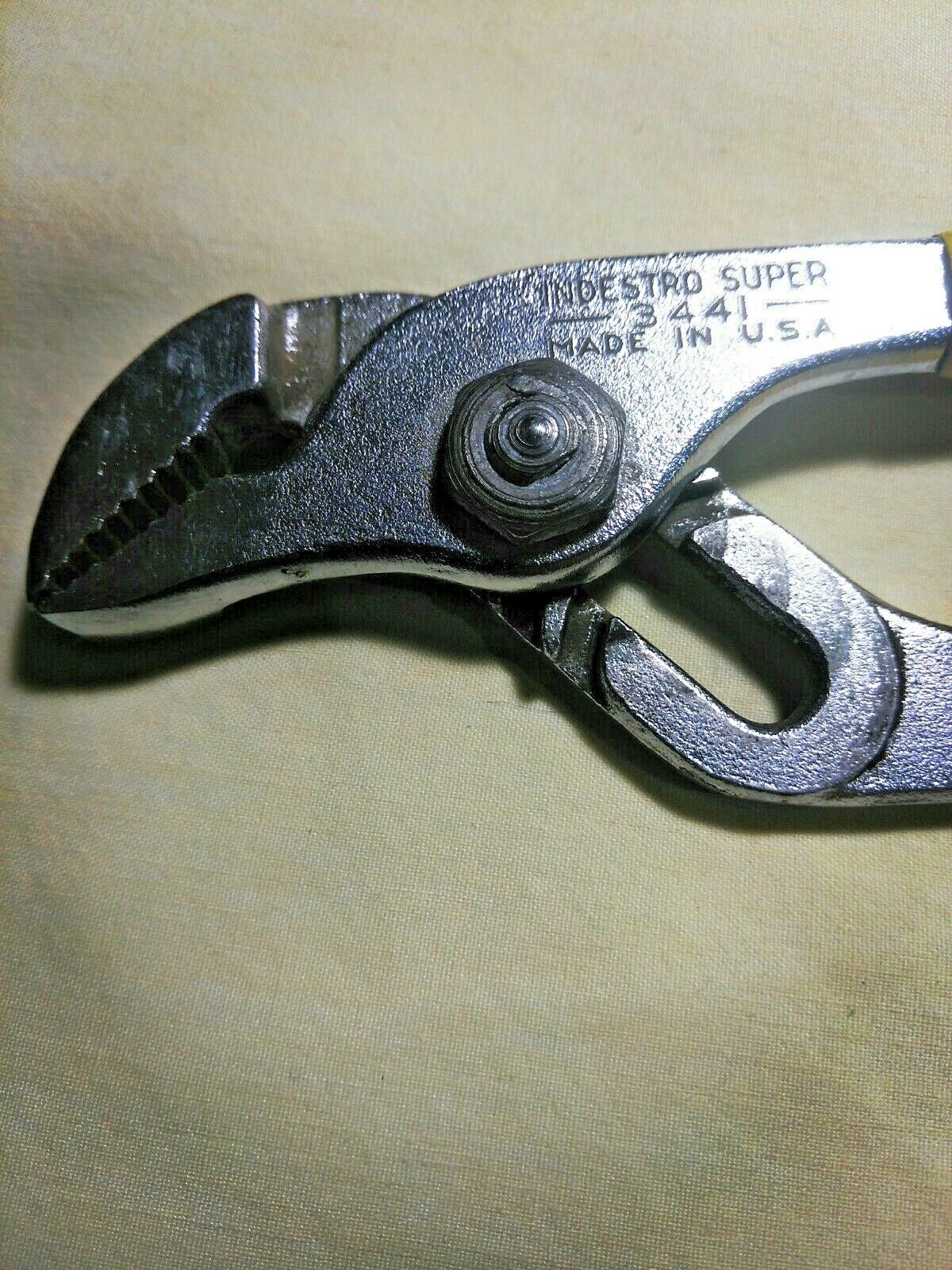 Indestro Super Mini Slipjoint Pliers 3441 Great Shape USA