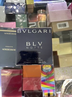 Bulgari BLV Notte 0.84oz  Women's Perfume, Sealed And Rare