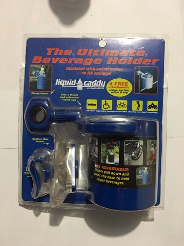 THE LIQUID BEVERAGE HOLDER BY LIQUID CADDY 4 FREE ATTACHMENTS