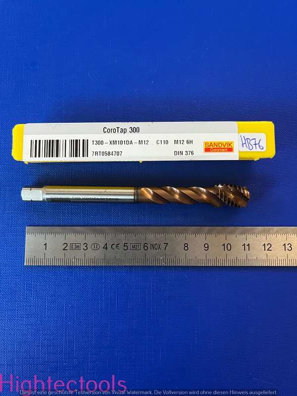 Gewindebohrer Sandvik Corotap300 T300-Xm101da-M12 C110