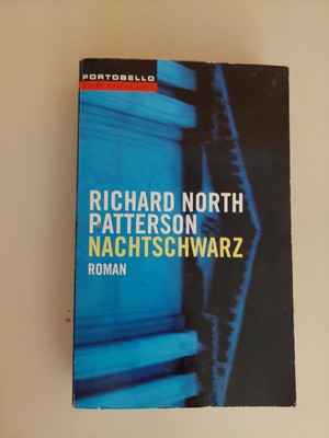Nachtschwarz Roman von Richard North Paterson K62