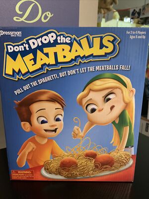 Don't Drop The Meatballs Game by Pressman Brand New
