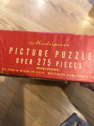 Masterpiece picture puzzle - By A Mountain Lake - Over 275 Pieces