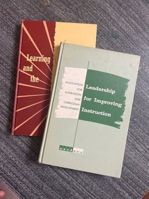 Learning and the Teacher 1959 Yearbook NEA Vintage Education ASCD Book