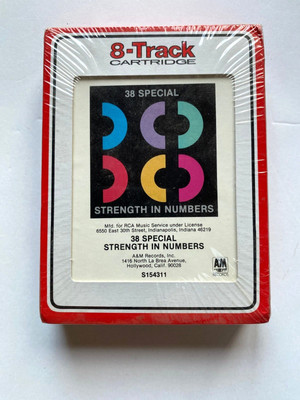 38 Special ~ STRENGTH IN NUMBERS ~ 1986 NEW 8 Track Tape Cartridge